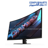 GIGABYTE GS32QCA 31.5 inch QHD curved VA gaming monitor 180Hz 1ms HDR Ready