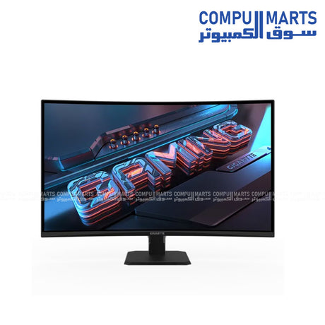 GIGABYTE GS32QCA 31.5 inch QHD curved VA gaming monitor 180Hz 1ms HDR Ready