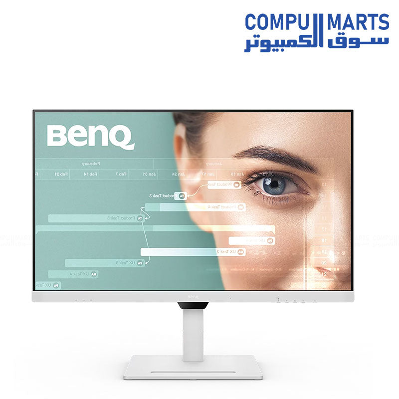 BenQ GW3290QT 31.5" 2K QHD IPS Monitor – USB-C 65W, Daisy Chain, Ergo Stand, Built-in Mic & Noise Filter Speakers, Eye-Care Technology