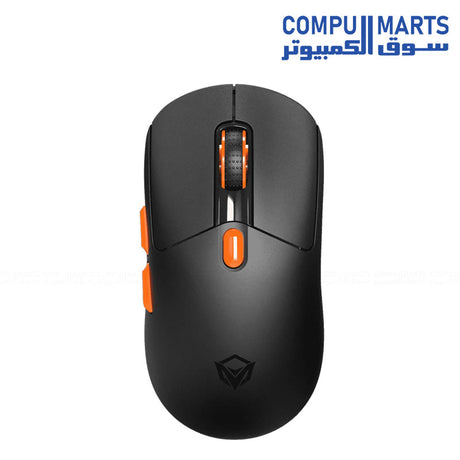 Meetion Air GW38 Pixart PAW3104 with charging base 3-mode rechargeable wireless and Bluetooth gaming mouse black