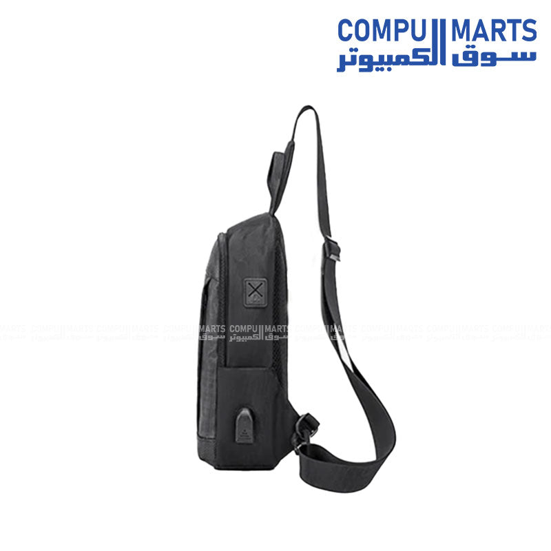 Golden Wolf GXB00124 9.5-inch Tablet Crossbody Bag