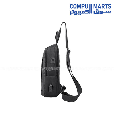 Golden Wolf GXB00124 9.5-inch Tablet Crossbody Bag