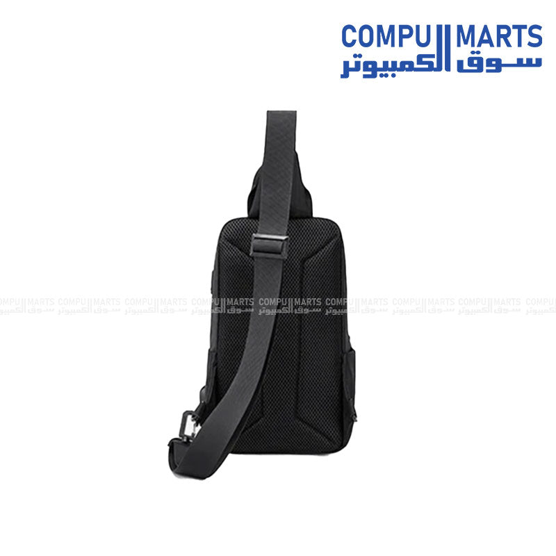 Black Golden Wolf GXB00124 Sling Bag