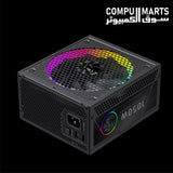GameMax PCIe 5.1 power supply with embossed modular cables and Intel ATX 12 V 3.1 form factor