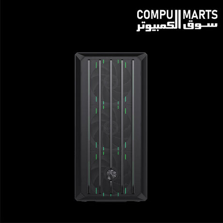 GameMax CLAW 460 BK ATX PC case with USB Type-C Gen 2 and two USB 3.0 ports