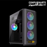 F46 BK ATX gaming PC chassis