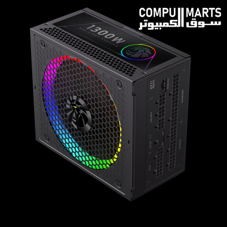 GameMax RGB PRO 1300P fully modular ATX 12 V 3.1 PSU