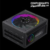 1300W GameMax power supply with 140mm ARGB LED fan
