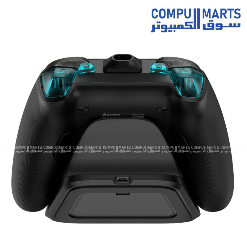 Teal GameSir G7 Pro Aimlabs controller with TMR sticks, Hall Effect triggers and four extra buttons