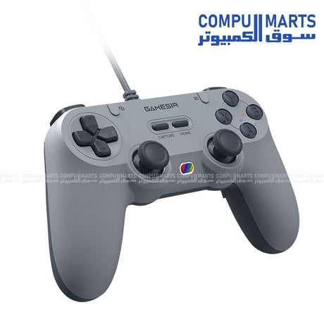 Grey GameSir T3 Lite wired symmetric controller with Hall Effect sticks and dual vibration from Compumarts