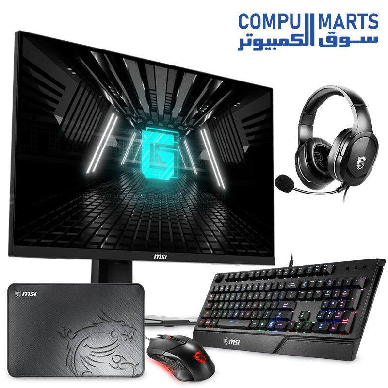 Game Ready QHD Bundle – WQHD 180Hz – MSI ADVENTURE KIT