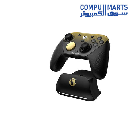 GameSir controller with Hall Effect analog triggers and charging station