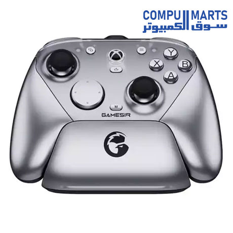 GameSir G7 Pro Tri-Mode Xbox Wired, PC & Mobile Wireless Controller-Metallic Silver view