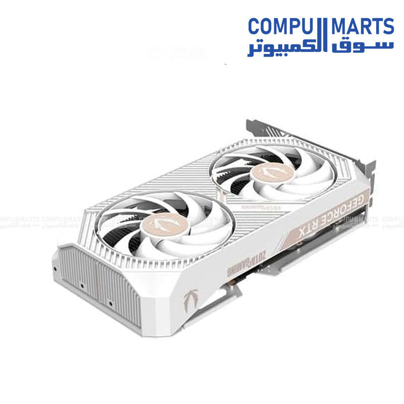 ZOTAC Gaming GeForce RTX 5060 Twin Edge OC White Edition 8GB GDDR6 Graphics Card with IceStorm 2.0 Cooling and DLSS 3 egypt 
