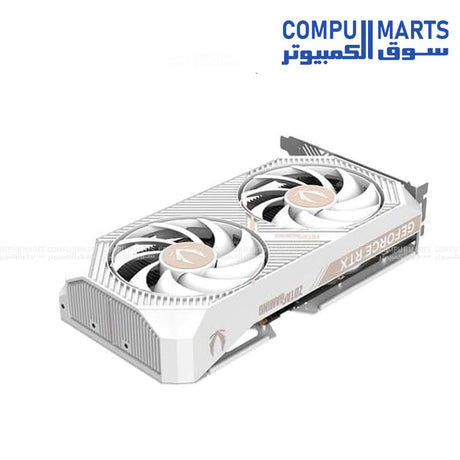 ZOTAC Gaming GeForce RTX 5060 Twin Edge OC White Edition 8GB GDDR6 Graphics Card with IceStorm 2.0 Cooling and DLSS 3 egypt 
