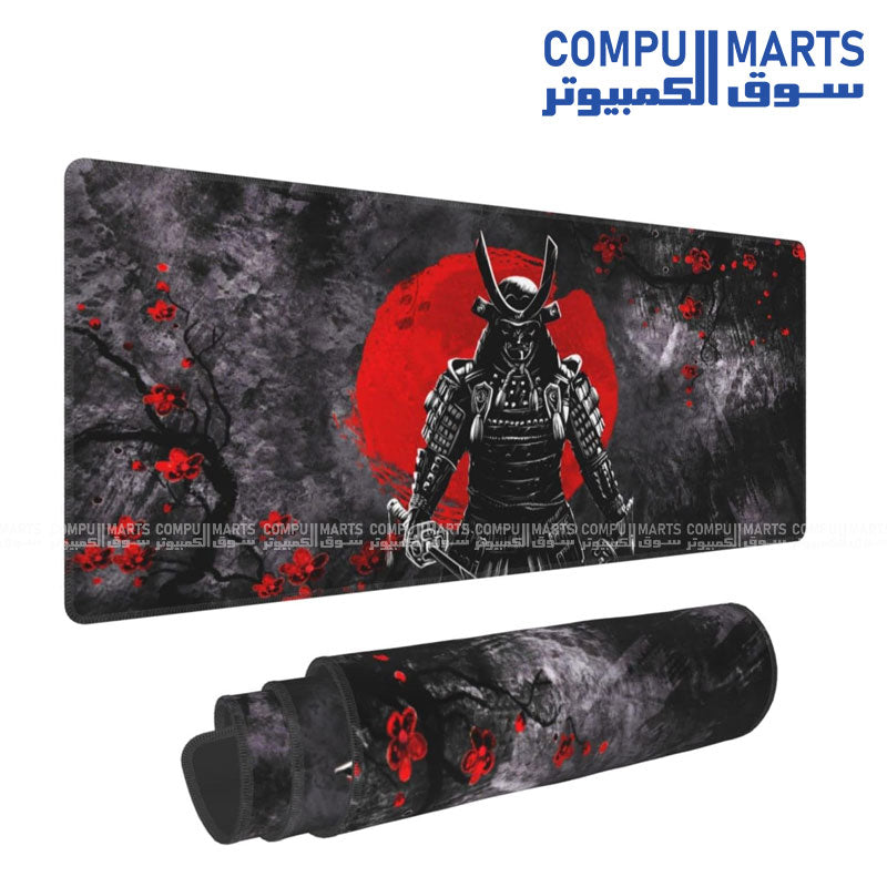 Gaming Mouse Pad Japanese Sakura Samurai