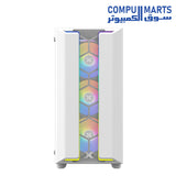 XIGMATEK Gaming Y Pro Dual ARGB LED Strip EATX Gaming Case Black