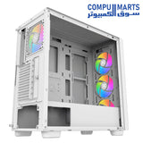 XIGMATEK Gaming Y Pro Dual ARGB LED Strip EATX Gaming Case Black