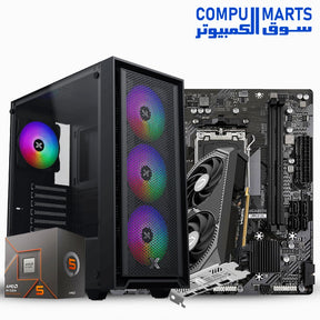 Ryzen 5 8400F – Gaming PC Bundle – ZOTAC – RTX 5060 8GB DDR5 NVMe Performance Build