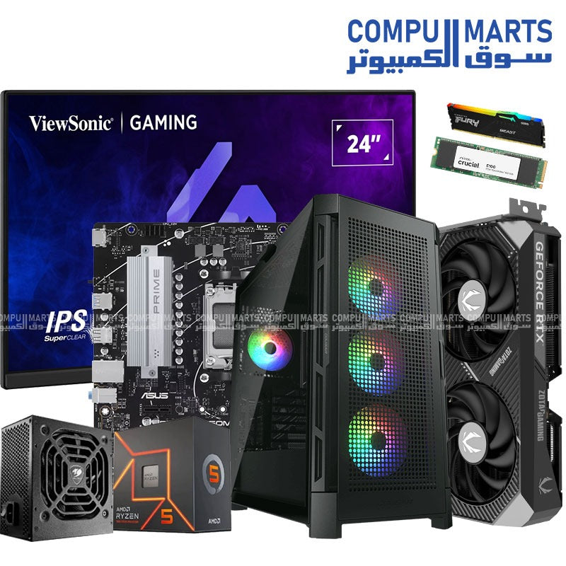 ASUS TUF RTX 5070 O12G GAMING + Z790-PLUS WIFI + Intel Core i9-14900KF high-end gaming combo