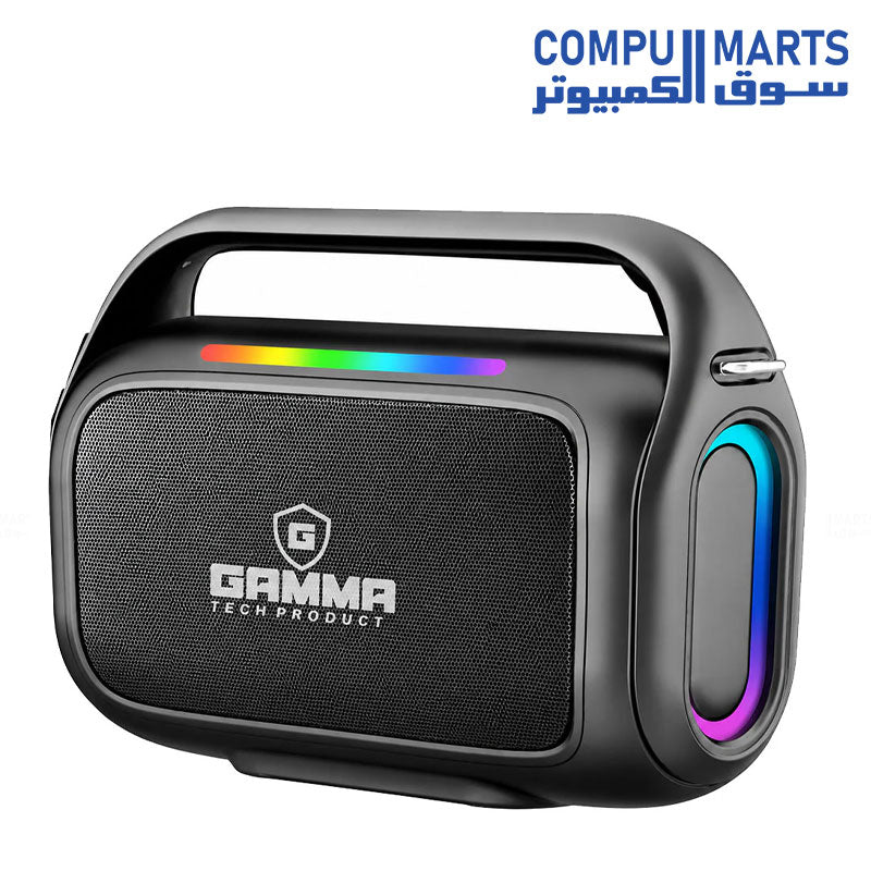 GAMMA GT-719 Black RGB Bluetooth Speaker