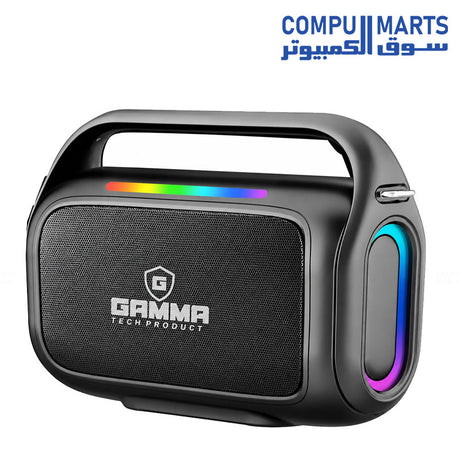 GAMMA GT-719 Black RGB Bluetooth Speaker