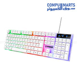 Gamma K-510 RGB Wired USB Gaming Keyboard for PC