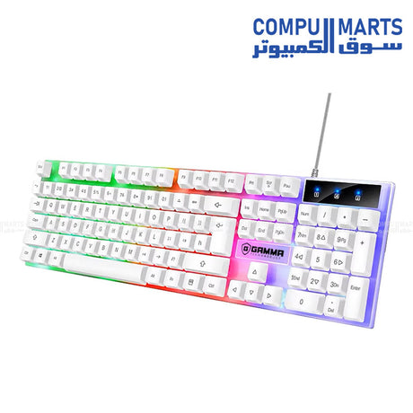 Gamma K-510 RGB Wired USB Gaming Keyboard for PC