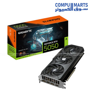 GeForce RTX 5050 GAMING OC 8G graphics card for smooth gaming in Egypt