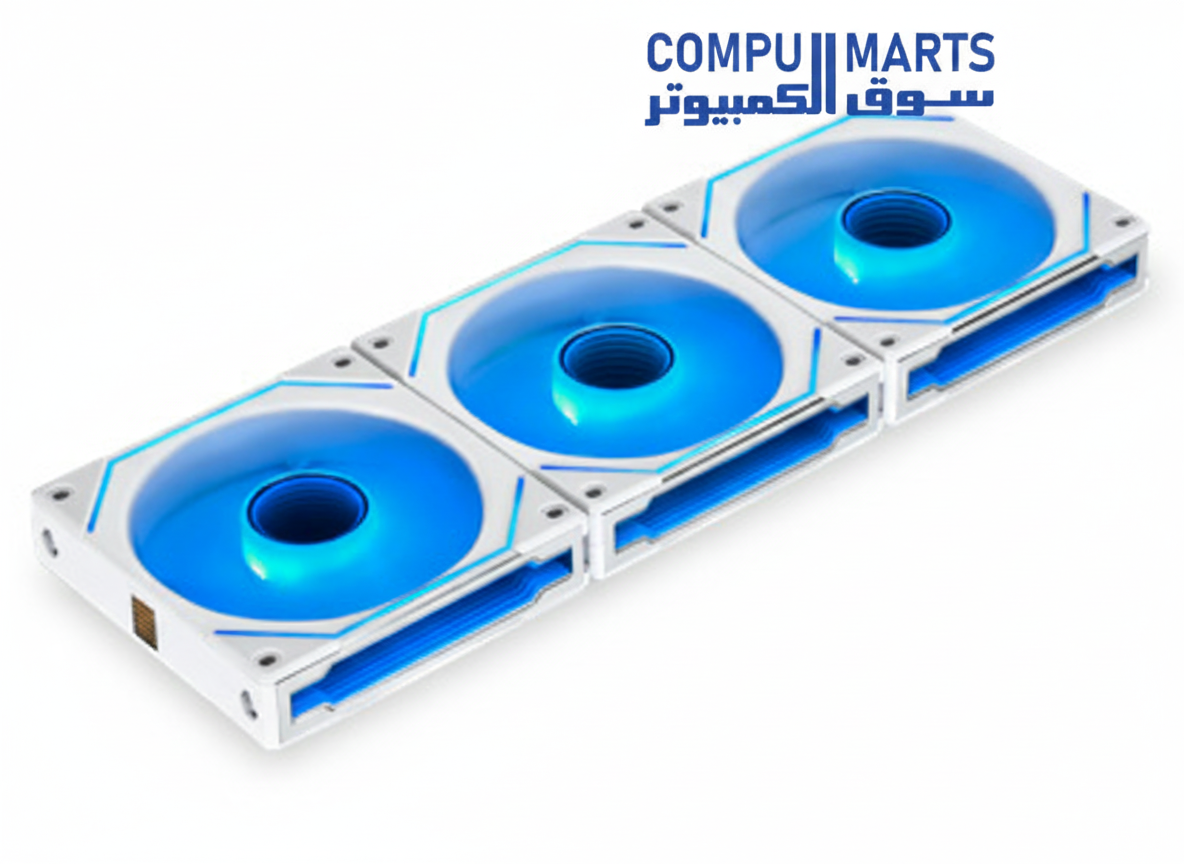 Lian Li UNI Fan SL-INF 120MM ARGB Reverse Blade Revolutionized Daisy Chain 3 Fans With Controller Fan