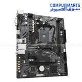 A520M K V2 Rev. 1.1 featuring HDMI 2.1 support, D-Sub output, Realtek GbE LAN and M.2 PCIe 3.0 storage connectivity from Compumarts