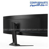 Gigabyte- AORUS- CO49DQ -49-inch -QD-OLED -Ultra-Wide -Curved Gaming -Monitor, 5120x1440 -DQHD, 144Hz, 0.03ms, HDR Display