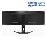 Gigabyte- AORUS- CO49DQ -49-inch -QD-OLED -Ultra-Wide -Curved Gaming -Monitor, 5120x1440 -DQHD, 144Hz, 0.03ms, HDR Display
