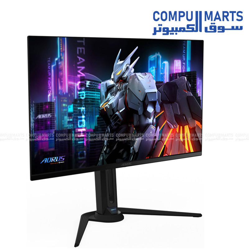 Gigabyte AORUS FO32U2 32-inch 4K OLED Gaming Monitor with 240Hz refresh rate and 0.03ms response time, ideal for professional gamers in Egypt.