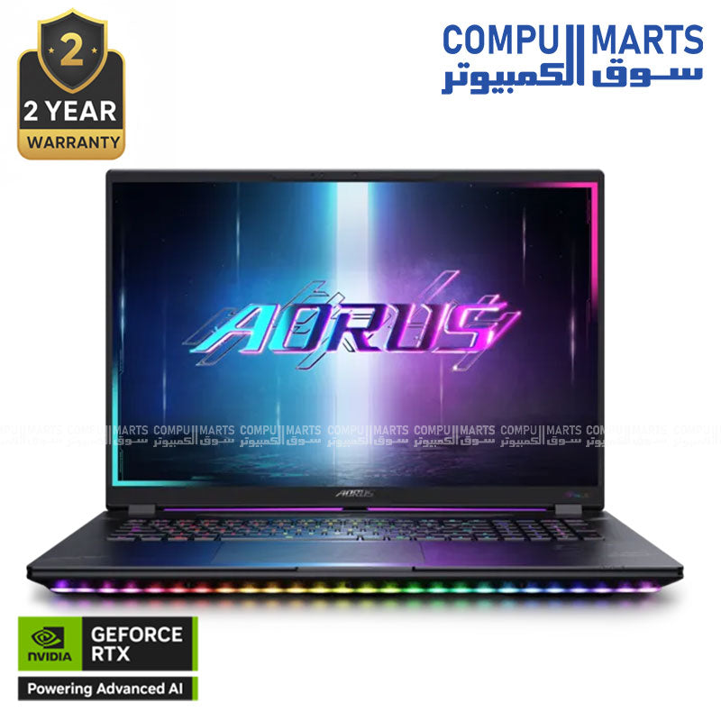 Gigabyte AORUS MASTER 18 BZH Gaming Laptop – Core Ultra 9 275HX | RTX 5090 24GB | 64GB RAM | 2TB SSD | 18” 240Hz Mini-LED