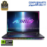 Gigabyte AORUS MASTER 18 BZH Gaming Laptop with Intel Core Ultra 9 275HX, RTX 5090 24GB, 64GB RAM, 2TB SSD, and 18-inch WQXGA Mini-LED 240Hz Display – Windows 11 Pro