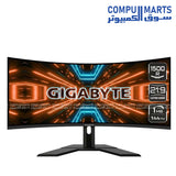 Gigabyte G34WQC 34 inch curved gaming monitor 