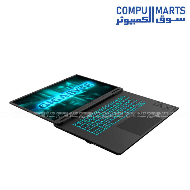 Gigabyte Gaming A16 CTH Intel Core i7-13620H 16GB DDR5 512GB NVMe Gen4 SSD RTX 5050 8GB gaming laptop with 16 inch WUXGA 165Hz IPS display available in Egypt