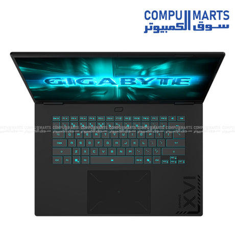 Gigabyte Gaming A16 CTH Intel Core i7-13620H 16GB DDR5 512GB NVMe Gen4 SSD RTX 5050 8GB gaming laptop with 16 inch WUXGA 165Hz IPS display available in Egypt