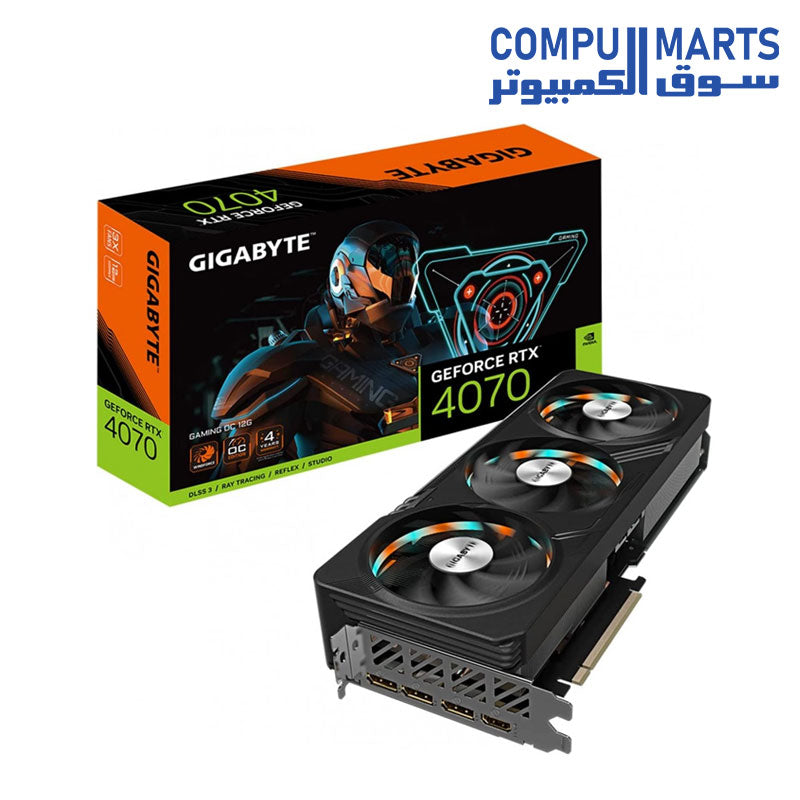 RTX-4070-Graphics Card-GIGABYTE-GeForce-Gaming-OC-12GB