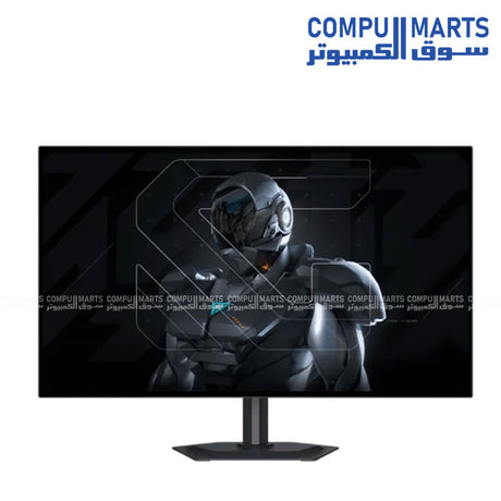 Gigabyte MO27Q28G 26.5 inch Quad HD W OLED gaming monitor in black with ultra fast response and premium gaming design
