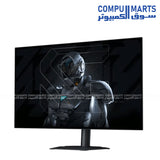 Gigabyte MO27Q28G 26.5 inch Quad HD W OLED gaming monitor in black with ultra fast response and premium gaming design