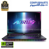 Gigabyte AORUS MASTER 18 BYH Gaming Laptop 18-inch WQXGA Mini-LED 240Hz Display, Intel Core Ultra 9 275HX, 32GB RAM, 2TB SSD, RTX 5080 16GB Graphics