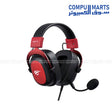 GameNote H2002D Gaming Headset Black & Red – Front View