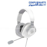 HAVIT H2230U 3D 7.1 USB Wired Gaming Headset White