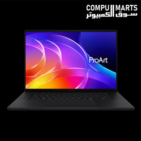 ASUS ProArt P16 H7607BA-SE11EW 16-inch creator laptop in Nano Black