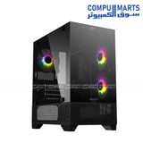 HAVIT CF923 Black PC Case – RGB Gaming Build