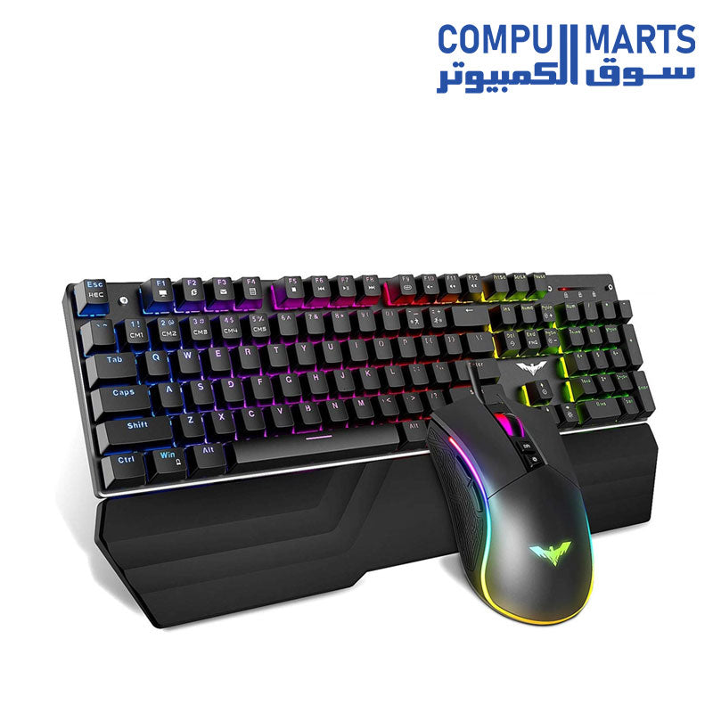 HAVIT GAMENOTE HV-KB389L RGB GAMING COMBO – RGB Mechanical Gaming