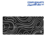 Gamenote MP867 mouse pad with Mutispandex+Rubber material