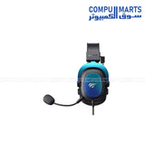 HAVIT H2002U Pro gaming headset with Φ6.0×2.7mm microphone and -42±3dB sensitivity